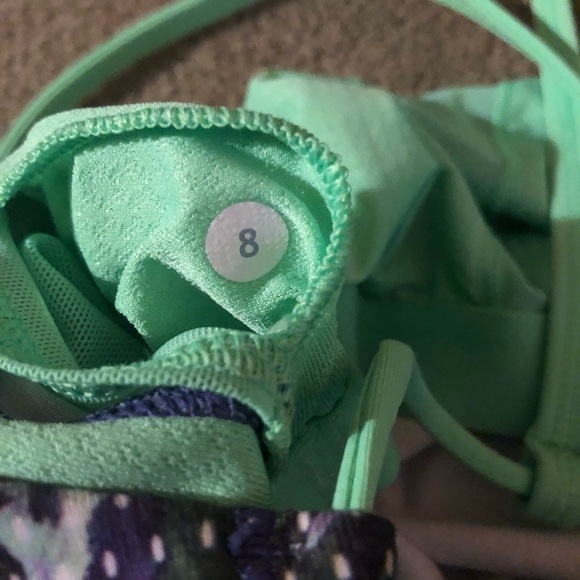 Lululemon Dancing Warrior Strappy Yoga Patterned Tank Top 8 - Picture 8 of 8